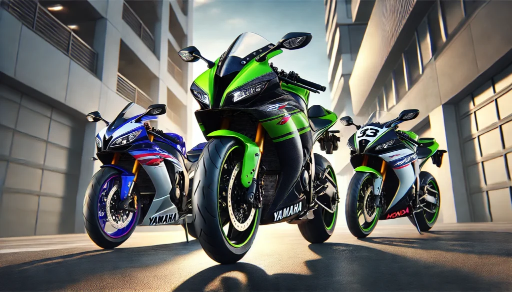 YZF-R3、Kawasaki Ninja 400、Honda CBR250RR