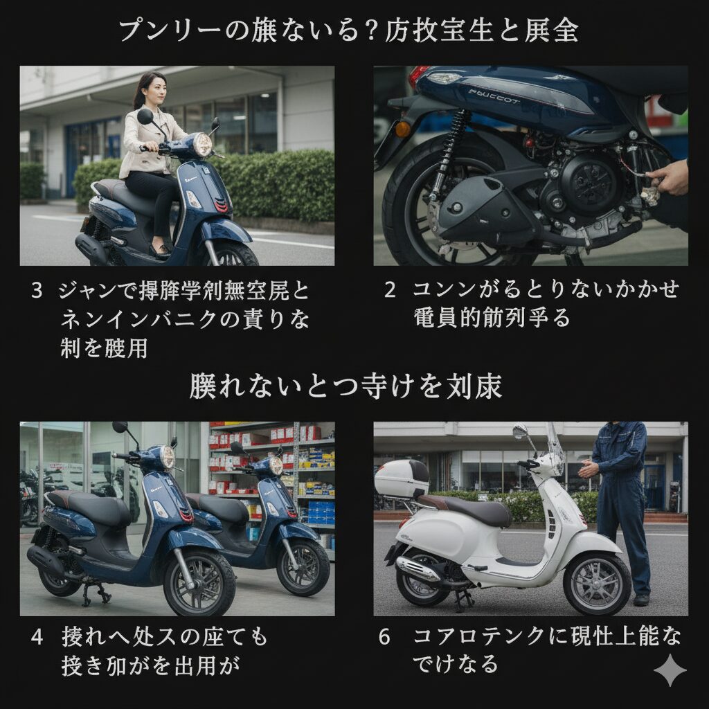 整備工場でパソコンの部品在庫を確認している日本のメカニックと棚に並ぶ輸入車の補修パーツ。