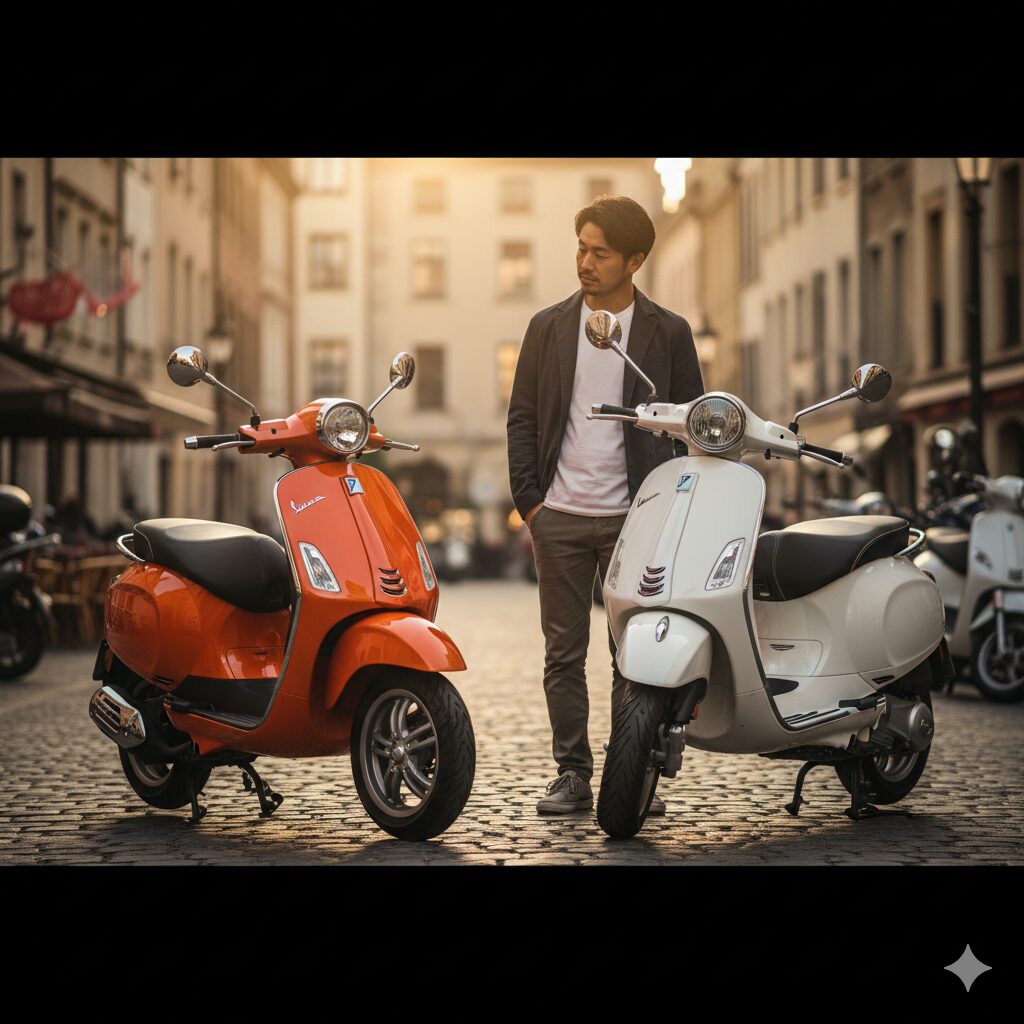 ベスパと比較してわかる耐久性とボディの違い